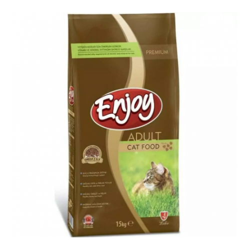 Enjoy Tavuklu Yetişkin Kedi Maması 15 Kg